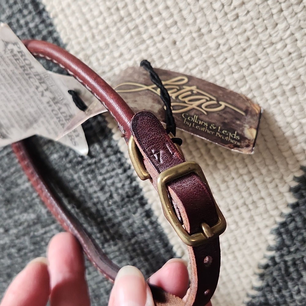 Lot Of Leather Dog Collars - - Picture 4 of 8